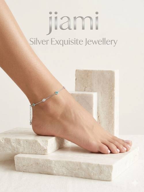 Emerald Glint Anklet