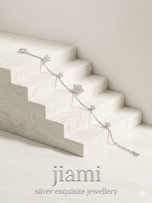Winter Bloom Symphony Bracelet
