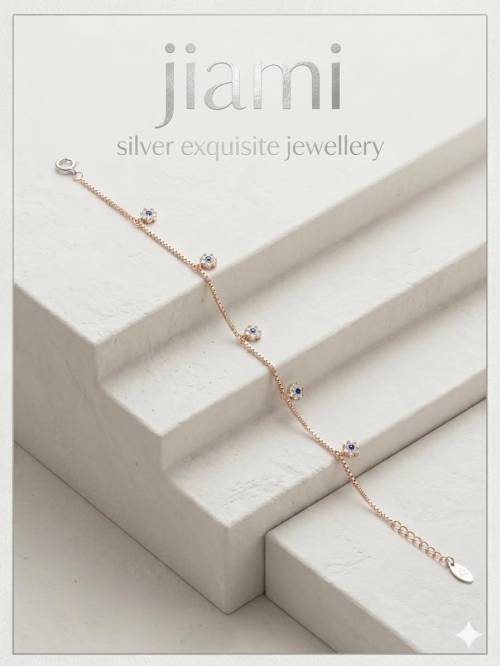 The Azure Bloom Bracelet
