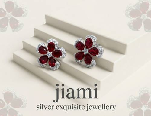 The Ruby Bloom Studs