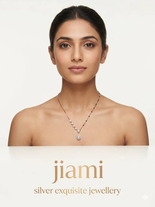 Celestial Pear RoseGold Mangalsutra