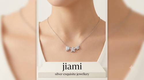 Floral Heart Bloom Necklace