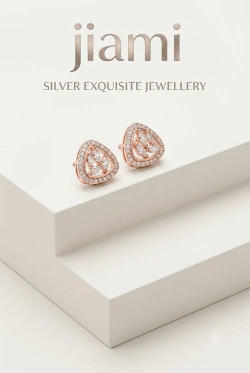 TriPetal Marquise Studs