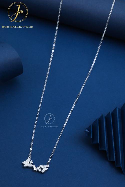 Twin Butterfly Sparkle Chain